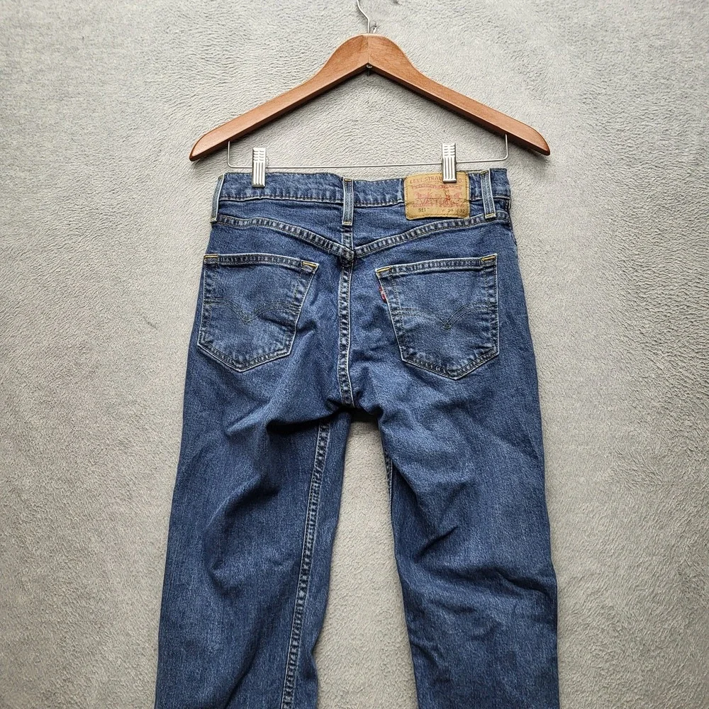 Levi's 511 Men Jeans 29X32 Blue‎ Denim Slim Fit 30